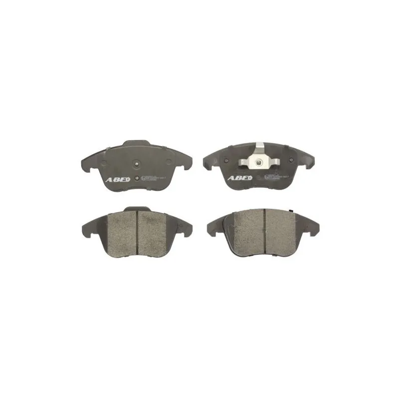 Jeu de 4 plaquettes de frein avant ABE C1C058ABE