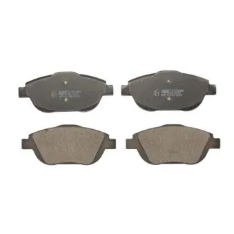 Jeu de 4 plaquettes de frein avant ABE C1C059ABE