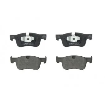 Jeu de 4 plaquettes de frein avant ABE C1C065ABE