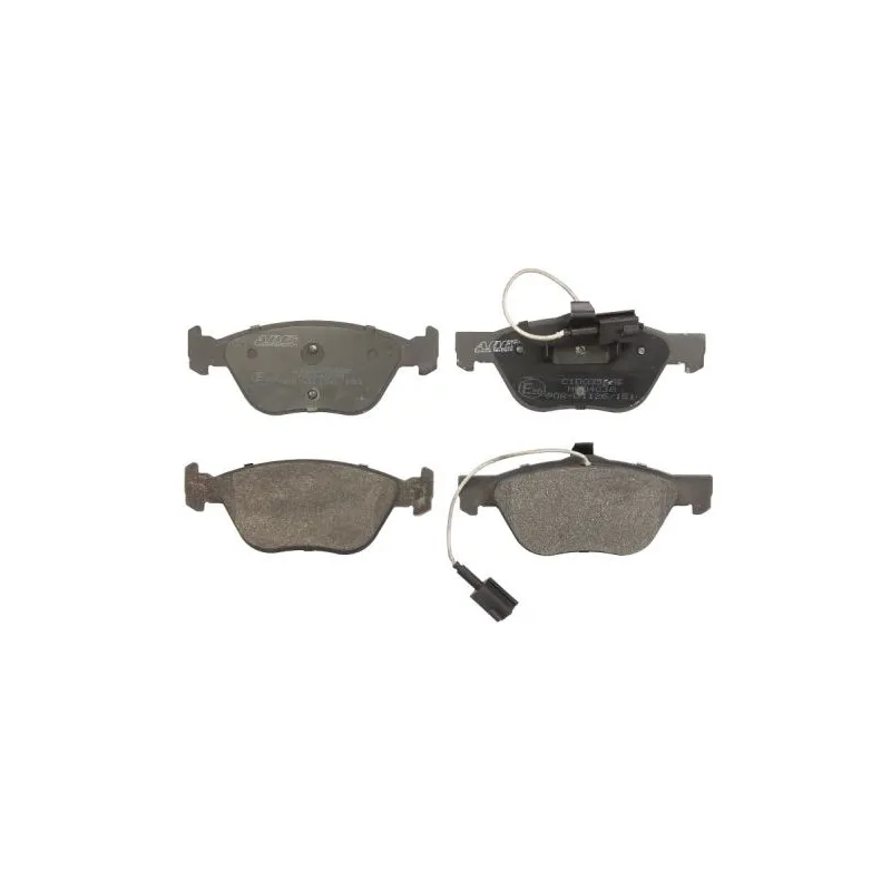 Jeu de 4 plaquettes de frein avant ABE C1D035ABE