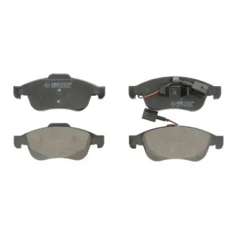 Jeu de 4 plaquettes de frein avant ABE C1D037ABE