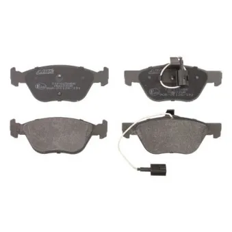 Jeu de 4 plaquettes de frein avant ABE C1F025ABE