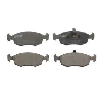 Jeu de 4 plaquettes de frein avant ABE C1F033ABE