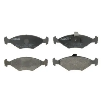 Jeu de 4 plaquettes de frein avant ABE C1F034ABE
