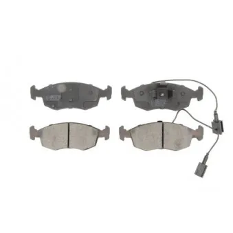 Jeu de 4 plaquettes de frein avant ABE C1F065ABE