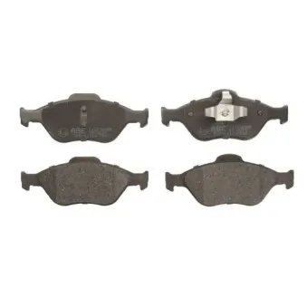 Jeu de 4 plaquettes de frein avant ABE C1G038ABE
