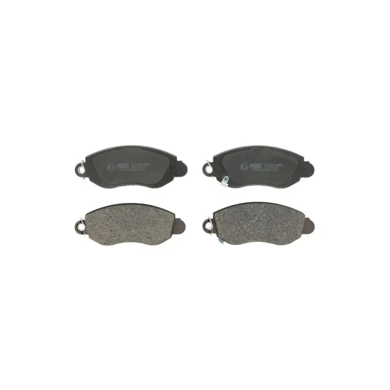 Jeu de 4 plaquettes de frein avant ABE C1G041ABE
