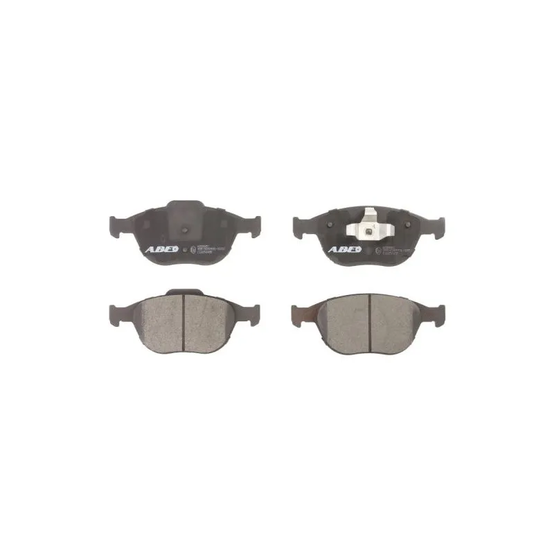 Jeu de 4 plaquettes de frein avant ABE C1G054ABE