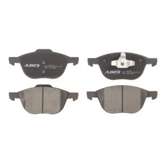 Jeu de 4 plaquettes de frein avant ABE C1G055ABE