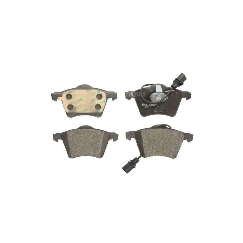 Jeu de 4 plaquettes de frein avant ABE C1G056ABE