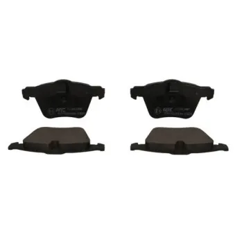 Jeu de 4 plaquettes de frein avant ABE C1G061ABE