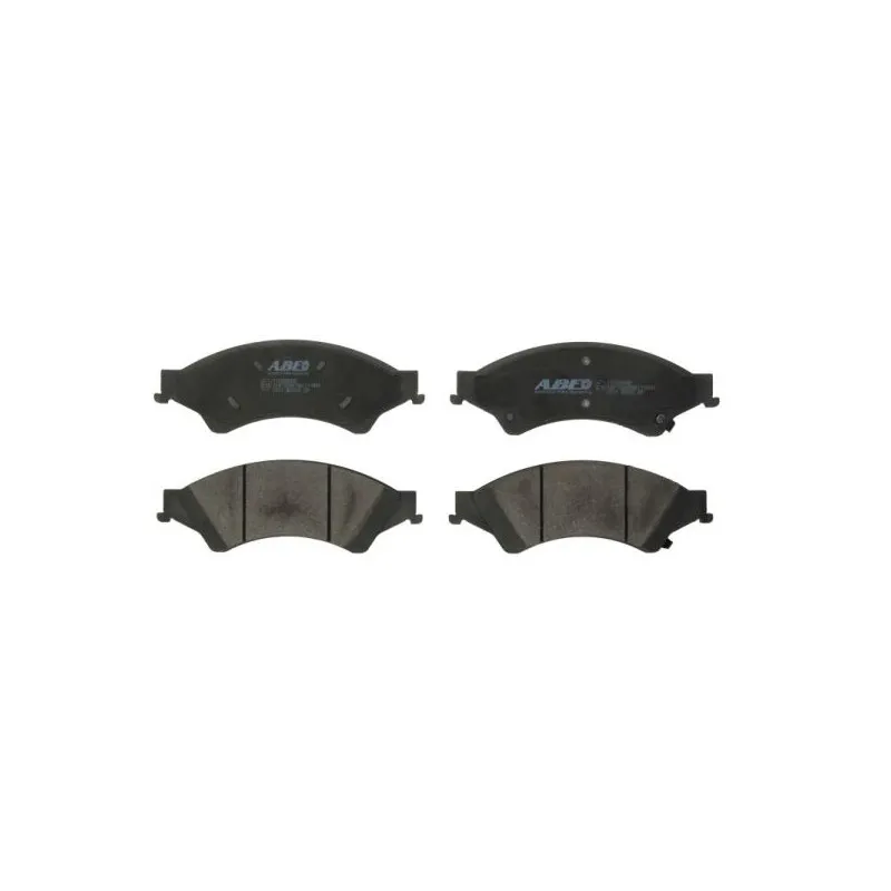 Jeu de 4 plaquettes de frein avant ABE C1G068ABE