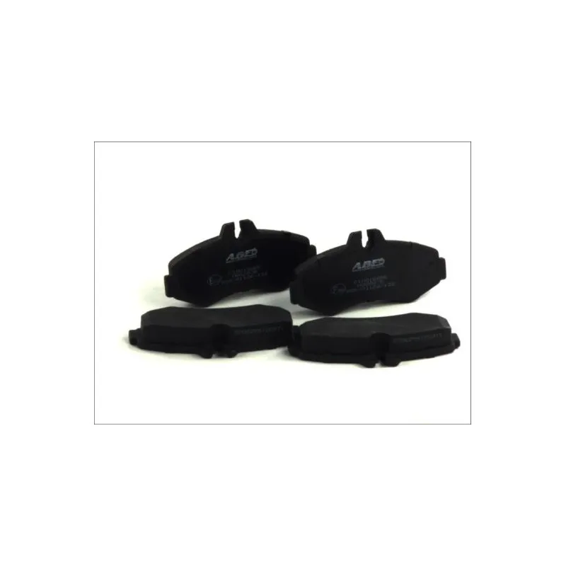 Jeu de 4 plaquettes de frein avant ABE C1M018ABE