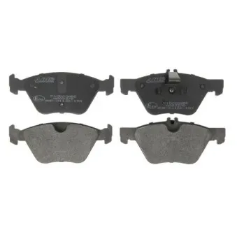 Jeu de 4 plaquettes de frein avant ABE C1M020ABE