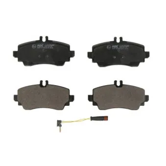 Jeu de 4 plaquettes de frein avant ABE C1M030ABE