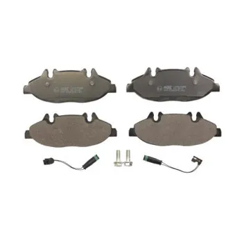Jeu de 4 plaquettes de frein avant ABE C1M037ABE