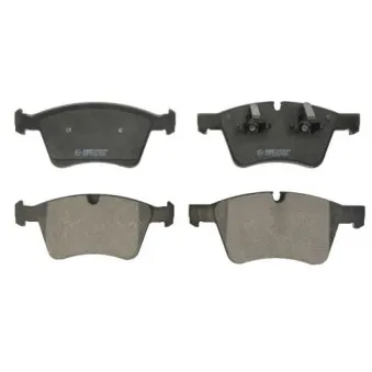 Jeu de 4 plaquettes de frein avant ABE C1M050ABE