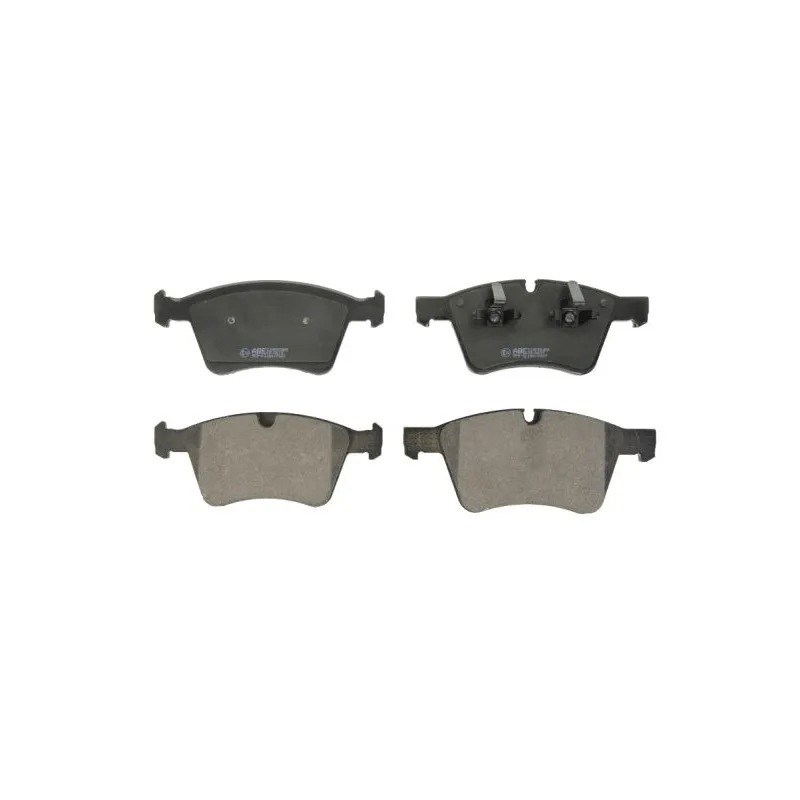 Jeu de 4 plaquettes de frein avant ABE C1M050ABE