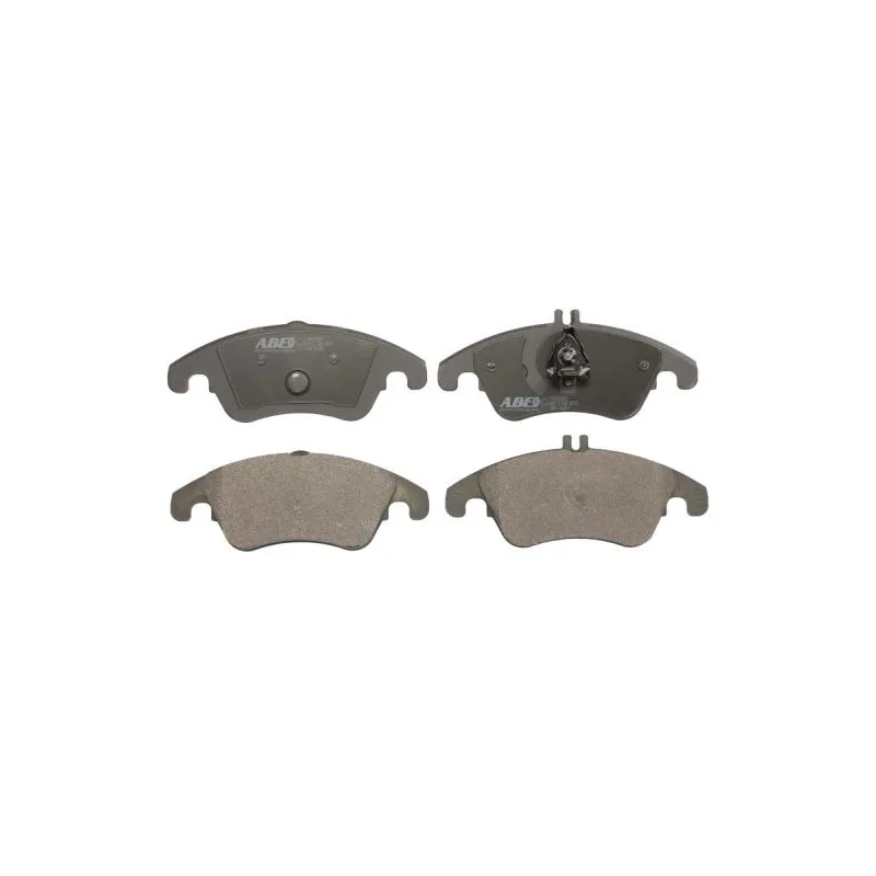 Jeu de 4 plaquettes de frein avant ABE C1M052ABE