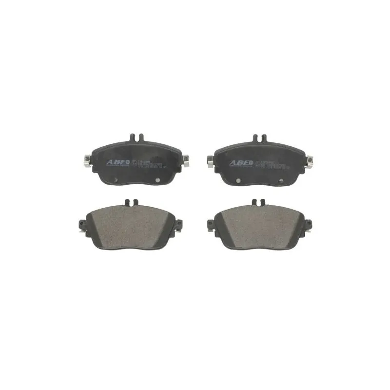 Jeu de 4 plaquettes de frein avant ABE C1M060ABE