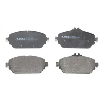 Jeu de 4 plaquettes de frein avant ABE C1M069ABE