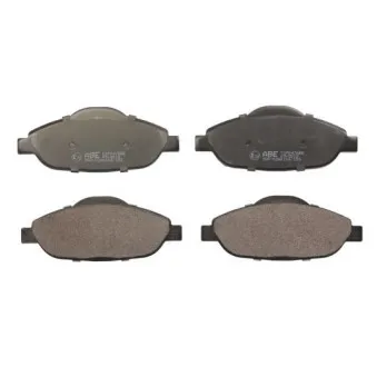 Jeu de 4 plaquettes de frein avant ABE C1P047ABE