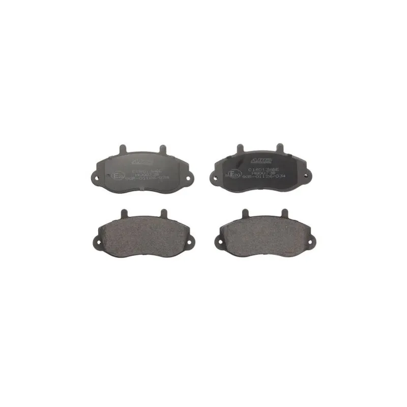 Jeu de 4 plaquettes de frein avant ABE C1R013ABE
