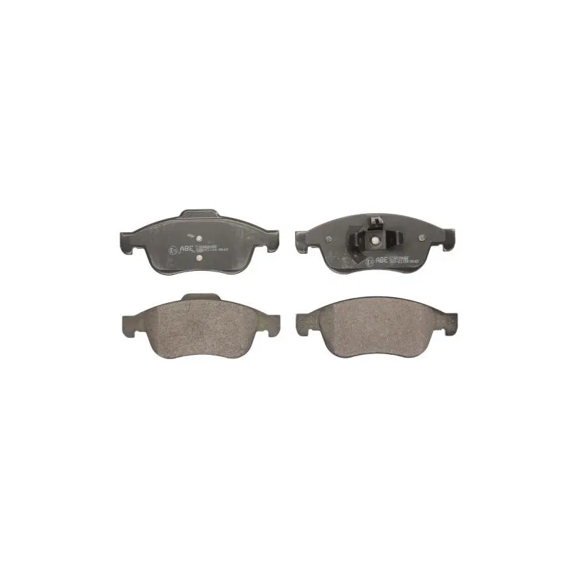 Jeu de 4 plaquettes de frein avant ABE C1R039ABE