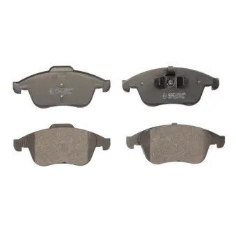 Jeu de 4 plaquettes de frein avant ABE C1R044ABE