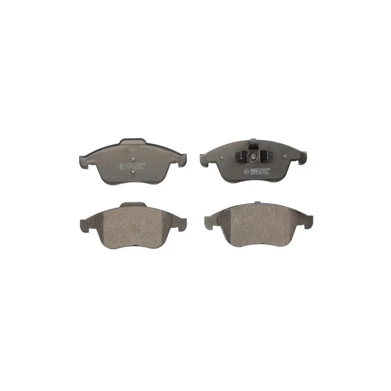 Jeu de 4 plaquettes de frein avant ABE C1R044ABE