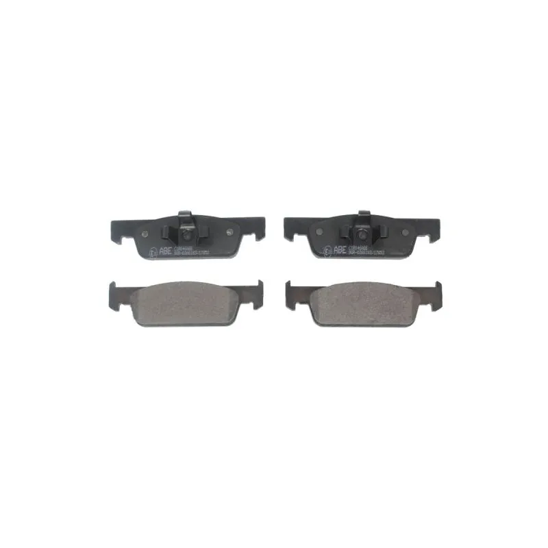 Jeu de 4 plaquettes de frein avant ABE C1R046ABE