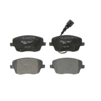 Jeu de 4 plaquettes de frein avant ABE C1S004ABE