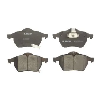 Jeu de 4 plaquettes de frein avant ABE C1U004ABE