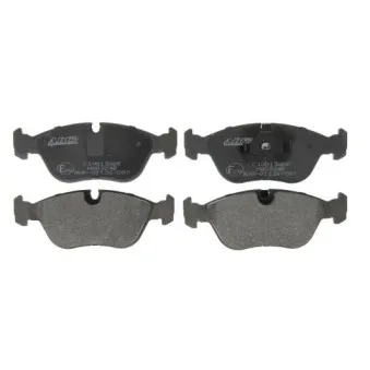 Jeu de 4 plaquettes de frein avant ABE C1V013ABE