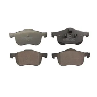 Jeu de 4 plaquettes de frein avant ABE C1V015ABE
