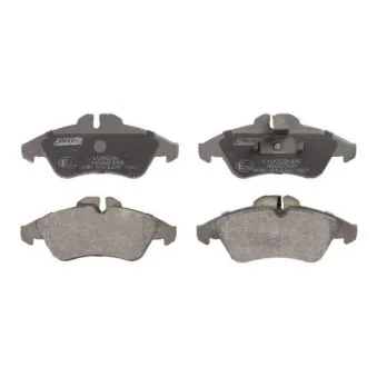Jeu de 4 plaquettes de frein avant ABE C1W029ABE