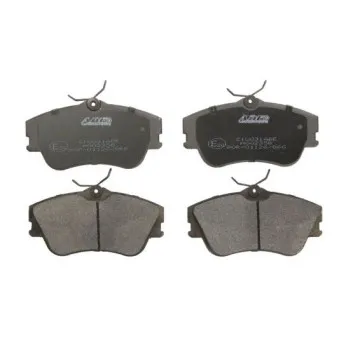 Jeu de 4 plaquettes de frein avant ABE C1W031ABE