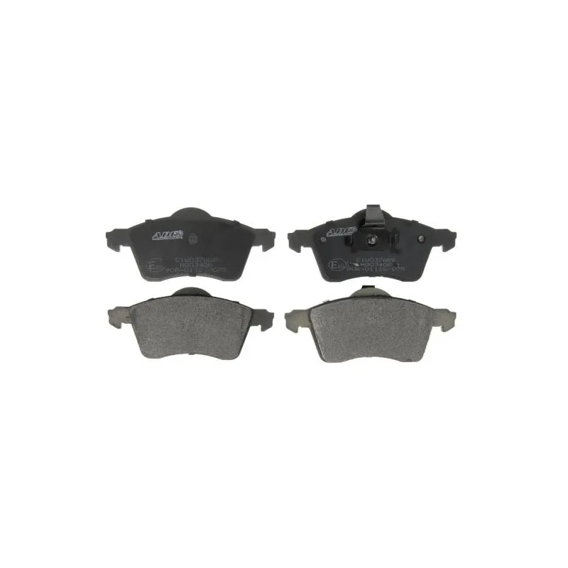 Jeu de 4 plaquettes de frein avant ABE C1W037ABE