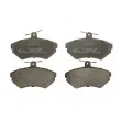 Jeu de 4 plaquettes de frein avant ABE C1W039ABE - Visuel 3