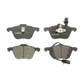 Jeu de 4 plaquettes de frein avant ABE C1W043ABE