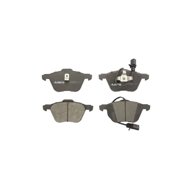 Jeu de 4 plaquettes de frein avant ABE C1W043ABE