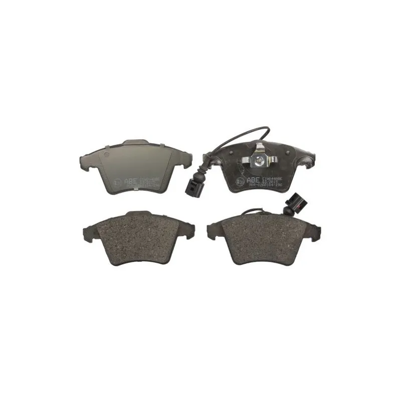 Jeu de 4 plaquettes de frein avant ABE C1W044ABE
