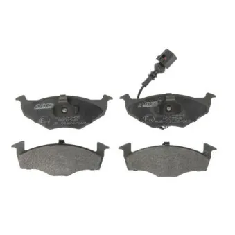 Jeu de 4 plaquettes de frein avant ABE C1W048ABE