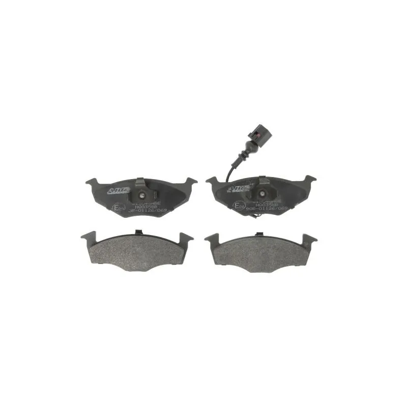 Jeu de 4 plaquettes de frein avant ABE C1W048ABE