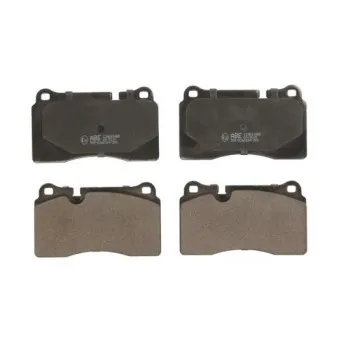 Jeu de 4 plaquettes de frein avant ABE C1W061ABE