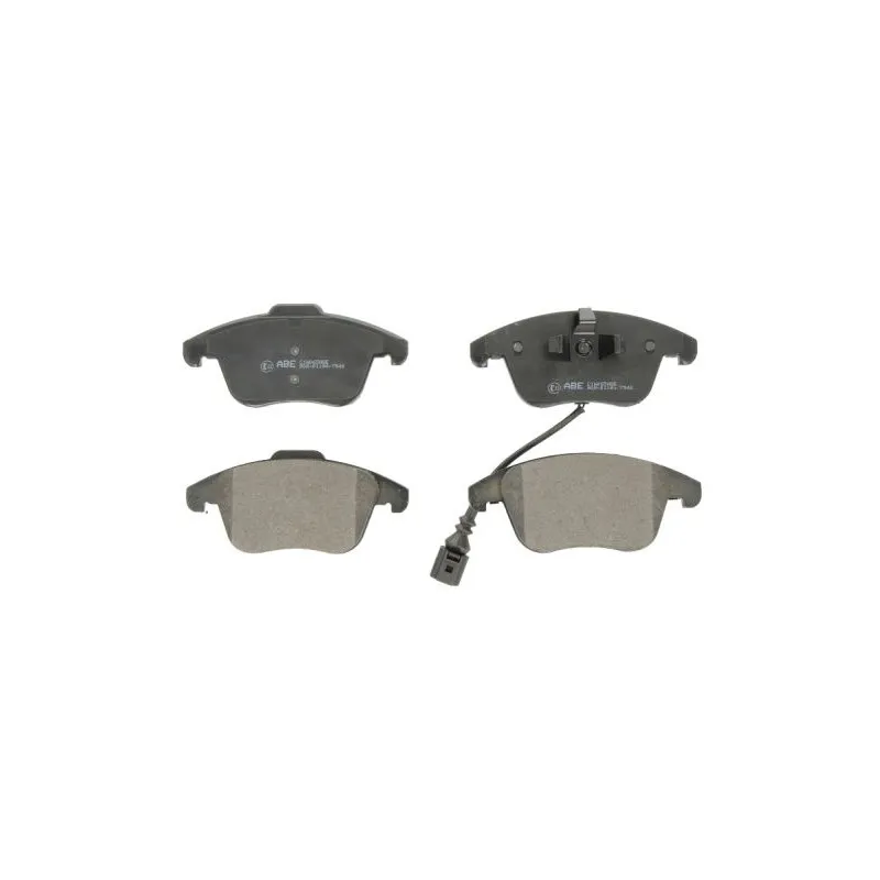 Jeu de 4 plaquettes de frein avant ABE C1W065ABE
