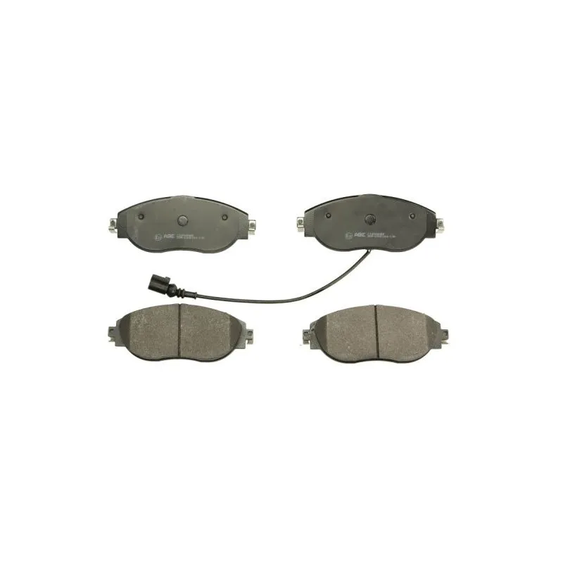 Jeu de 4 plaquettes de frein avant ABE C1W068ABE