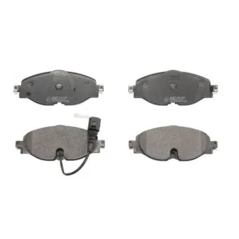 Jeu de 4 plaquettes de frein avant ABE C1W071ABE