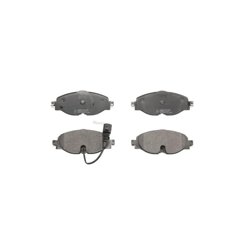 Jeu de 4 plaquettes de frein avant ABE C1W071ABE