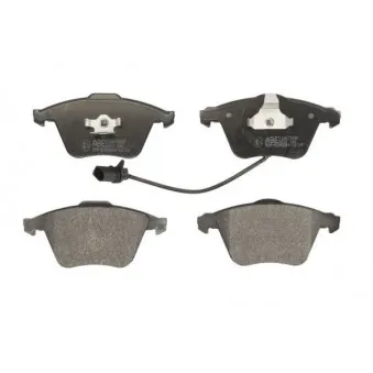 Jeu de 4 plaquettes de frein avant ABE C1W075ABE
